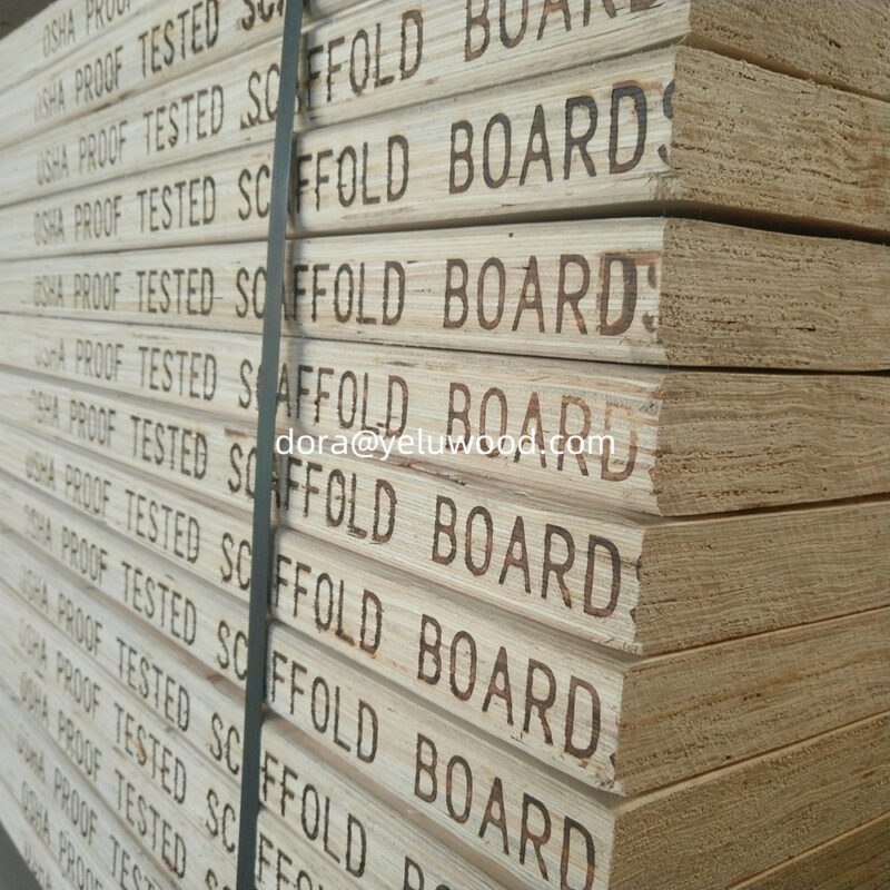 Fiberglass LVL Scaffold Board from China Factory, Anti-Corrosion H Beam for Walls