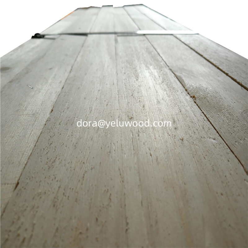 China-Made Pine LVL Scaffold Board, 20' Long, High-Stability Timber for Roofing