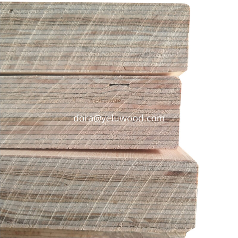 China Factory Pine LVL Scaffold Board, H20 Timber, Waterproof for Formwork