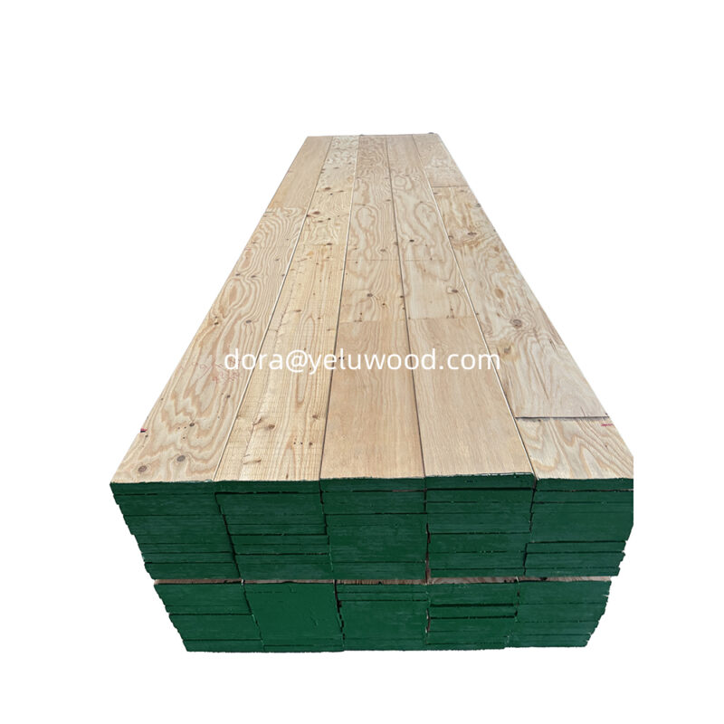 China Factory Poplar LVL Scaffold Board, 11-7/8" x 1-3/4" x 22', Stable